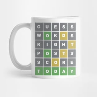 WORDLE FAN Mug